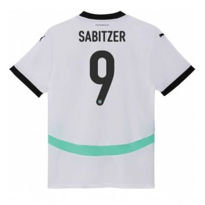 Rakousko Marcel Sabitzer #9 Dámské Venkovní Dres ME 2024 Krátký Rukáv